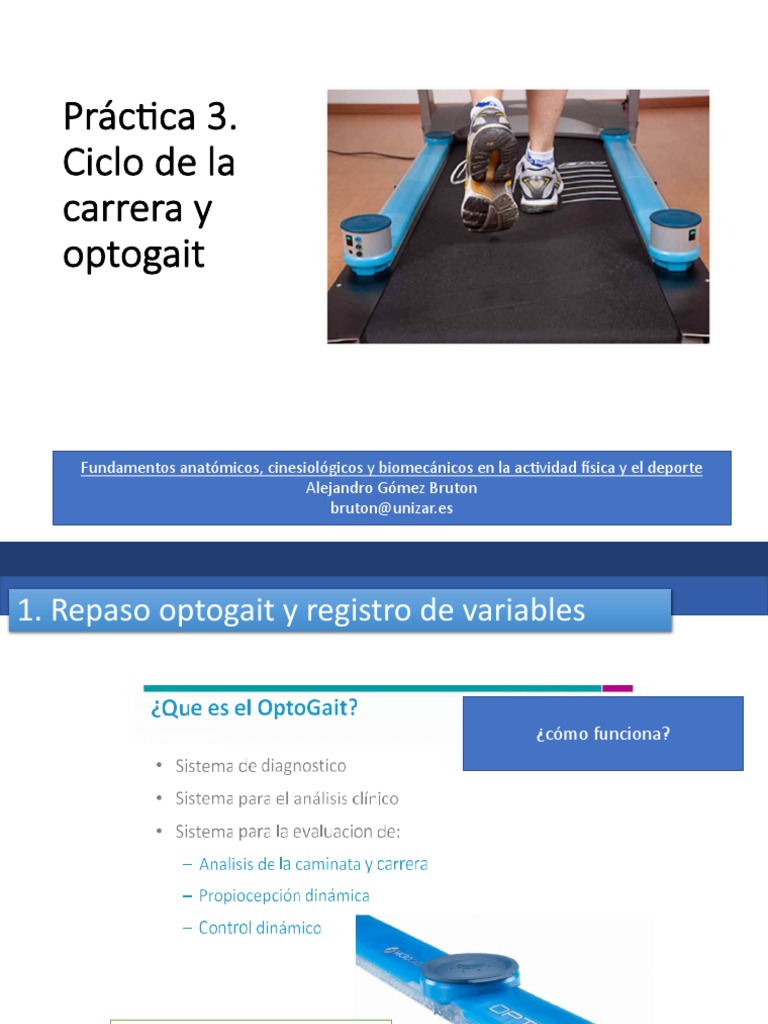Análisis del Ciclo de Carrera con Optogait | PDF | Metaanálisis | Corriendo