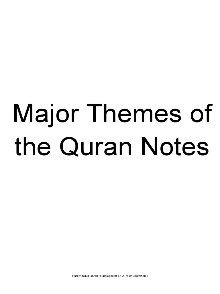 major-themes-quran-pdf
