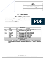 Project Change Procedure 22F4E5 v8 1