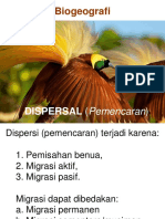 2021 - Biogeografi - 4 - 6 DISPERSAL