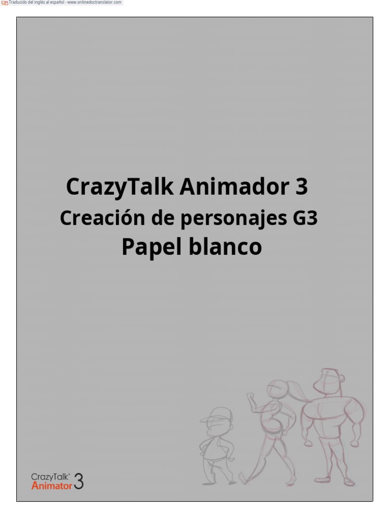 Crazy Talk Animator 3 - Español | PDF | Adobe Photoshop | Ojo
