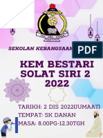 Buku Program Kbs Siri 2 2022