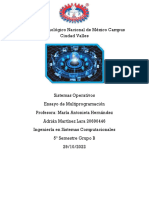 Sistemas Operativos: Multiprogramación y Administración de Memoria
