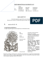 Geo Bio Meghivo 2011