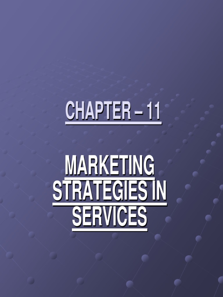 Marketing Strategies For Service Firms Pdf
