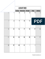 2022 Monthly Calendar - CalendarLabs.com