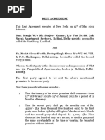 Rent Agreement Mohit Bhaiya