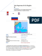 Administración Suprema de La Región Septentrional