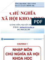 Chương 1 CNXHKH