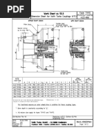 Voith Turbo Couplings Dimension Sheet | PDF | Manufactured Goods