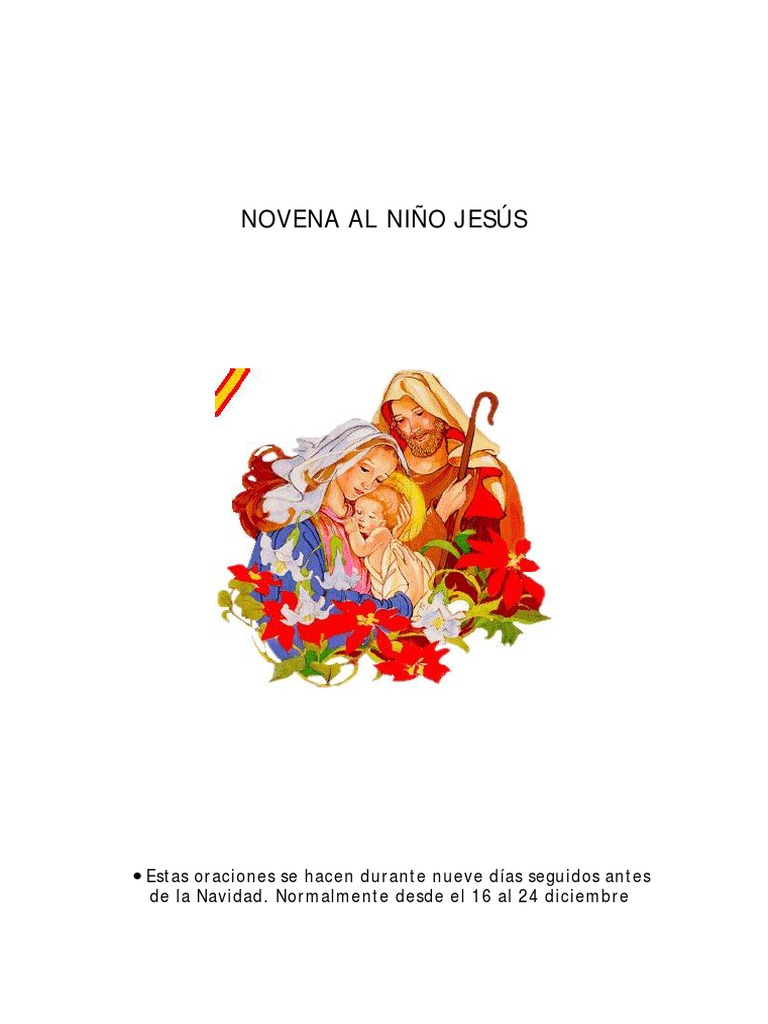 Novena de Navidad para Adultos PDF Oración Cristo (título)