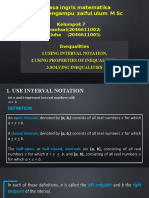 Use Interval Notation Ok