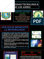 Universidad Tecnologica de Los Andes: Meteorologia Y Climatologia