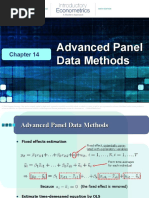 CH - 14 - Advanced Panel Data Methods