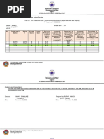 Item Analysis Template 2025-2026 | PDF | Evaluation Methods | Tests