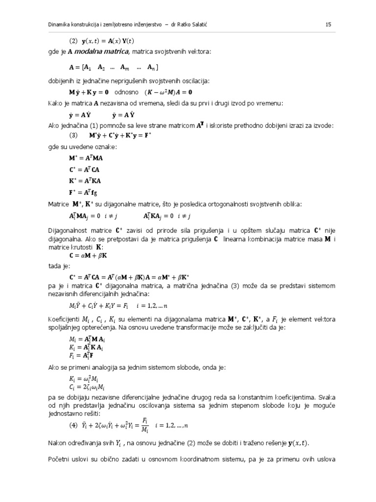 129616668-4-Sistemi-Sa-Više-Stepeni-Slobode 15 | PDF