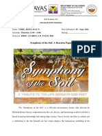 SS215 - Symphony of The Soil Reaction Paper