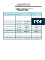 Jadwal PAS Gasal SMP TP 20-21