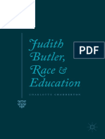 Charlotte Chadderton - Judith Butler, Race and Education (2018)
