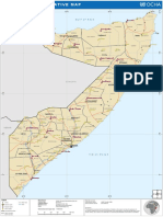 OCHASom Administrative Map Somalia A4 0