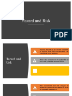 Hazard and Risk Assessment in Construction