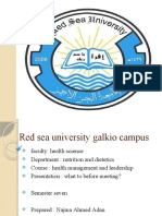 Red Sea University Galkio Campus