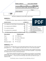 Devoir HG 4ème