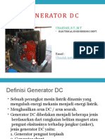 Generator DC