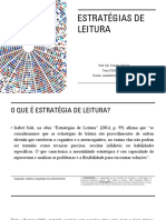 Estrategias de Leitura - 2022 - 1