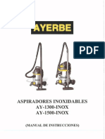AYERBE Aspirador - Manual de Instruccións - AY-1300-INOX-y-AY-1500-INOX1