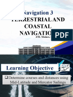 Navigation 3: Determine courses and distances using Mid-Latitude and Mercator Sailings