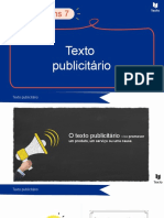 Texto Publicitário