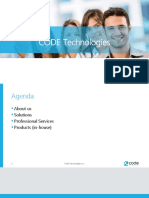 CODE Technologies Profile Abstract New