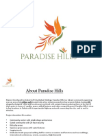 PARADISE HILLS Internal Sales