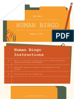 P.E Human Bingo - Penguinnn