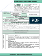 Plan 6to Grado - Bloque 5 Geografía (2016-2017)