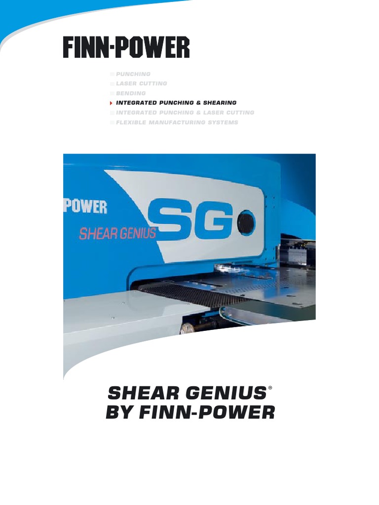 Shear Genius (Item1125) (v20) PDF Sheet Metal Automation