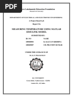 Project Based Lab Report On MEASURING TE