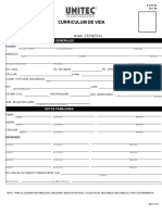 8.1-FO-22 CV UNITEC (Actualizado)