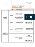 Cronograma Ai Sga 14001 2022 Unad g2