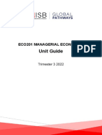 Eco201 Managerial Economics - T3 2022