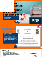 Bioavailabilitas Buprenorphine