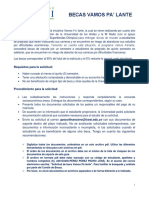 Becas Vamos Pa' Lante-Guía para Solicitud de Beca 2023-1