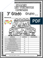 ? MT 3° JOMI EXAMEN 3er GRADO PRIMER TRIMESTRE 2022