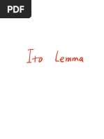 chapter 7 Ito Lemma