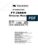 Manual de instruções Yaesu FT-2800 (60 páginas)