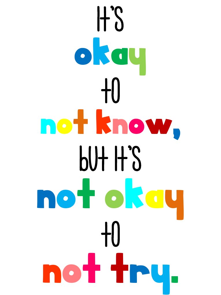 it's okay