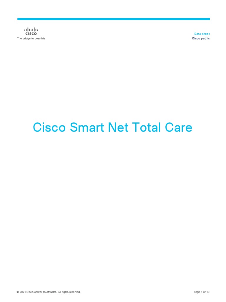 Cisco Smart Net PDF
