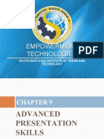 EMPOWERMENT TECHNOLOGIES PRESENTATION SOFTWARE