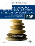 Governação de Organizações Públicas Em Portugal - Carlos Rodrigues
